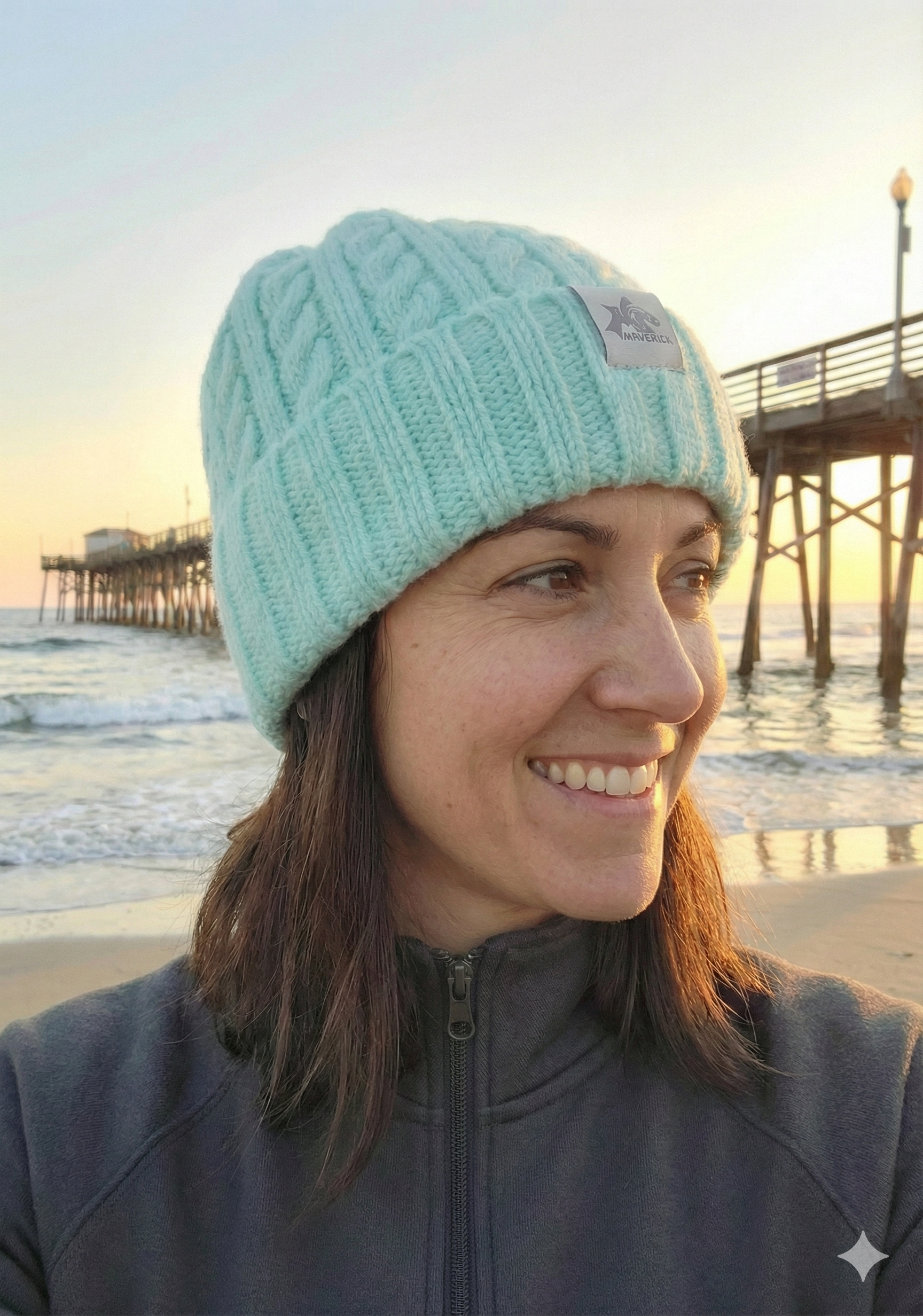 Maverick Brooke Beanie