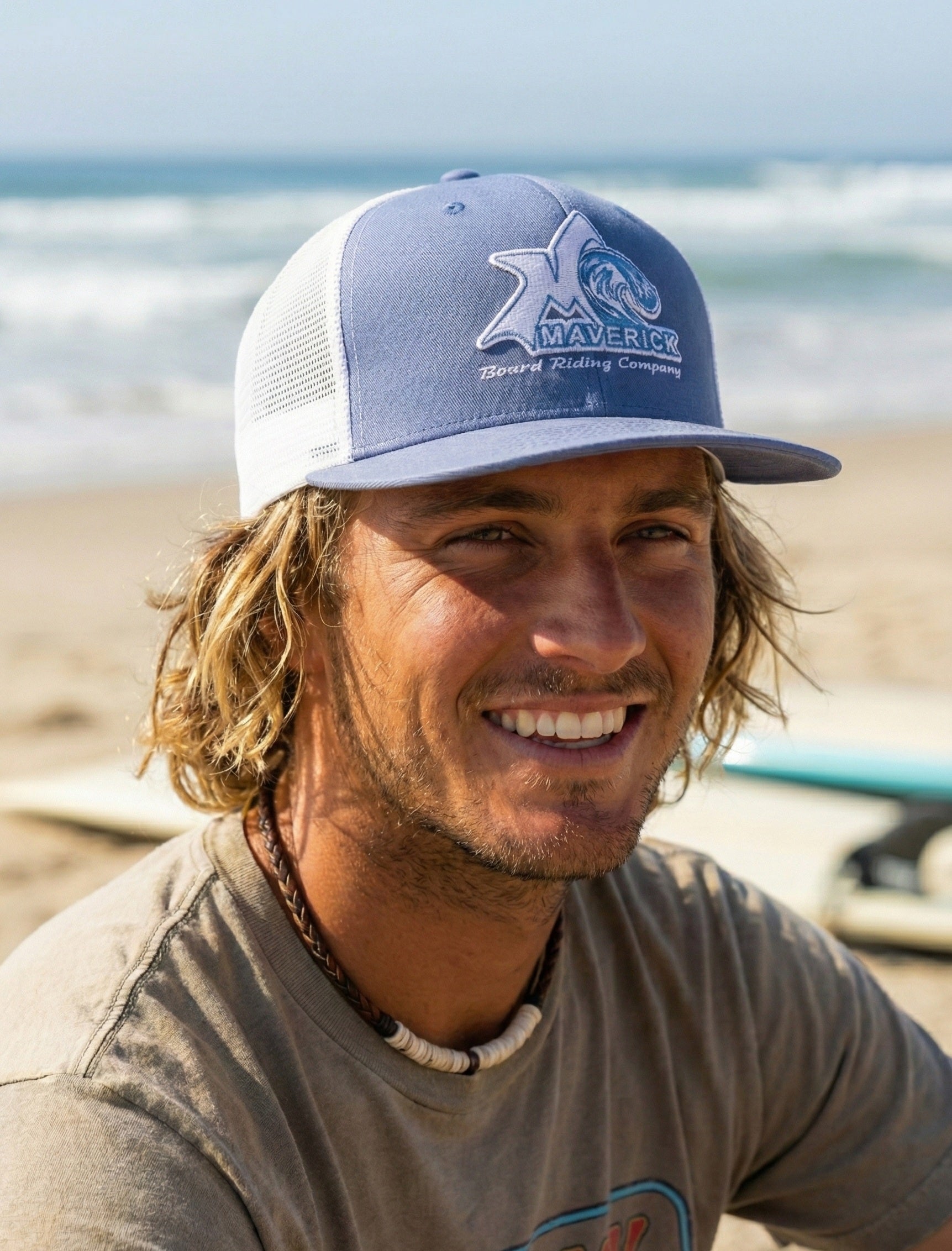 Maverick Big Wave Logo Snapback