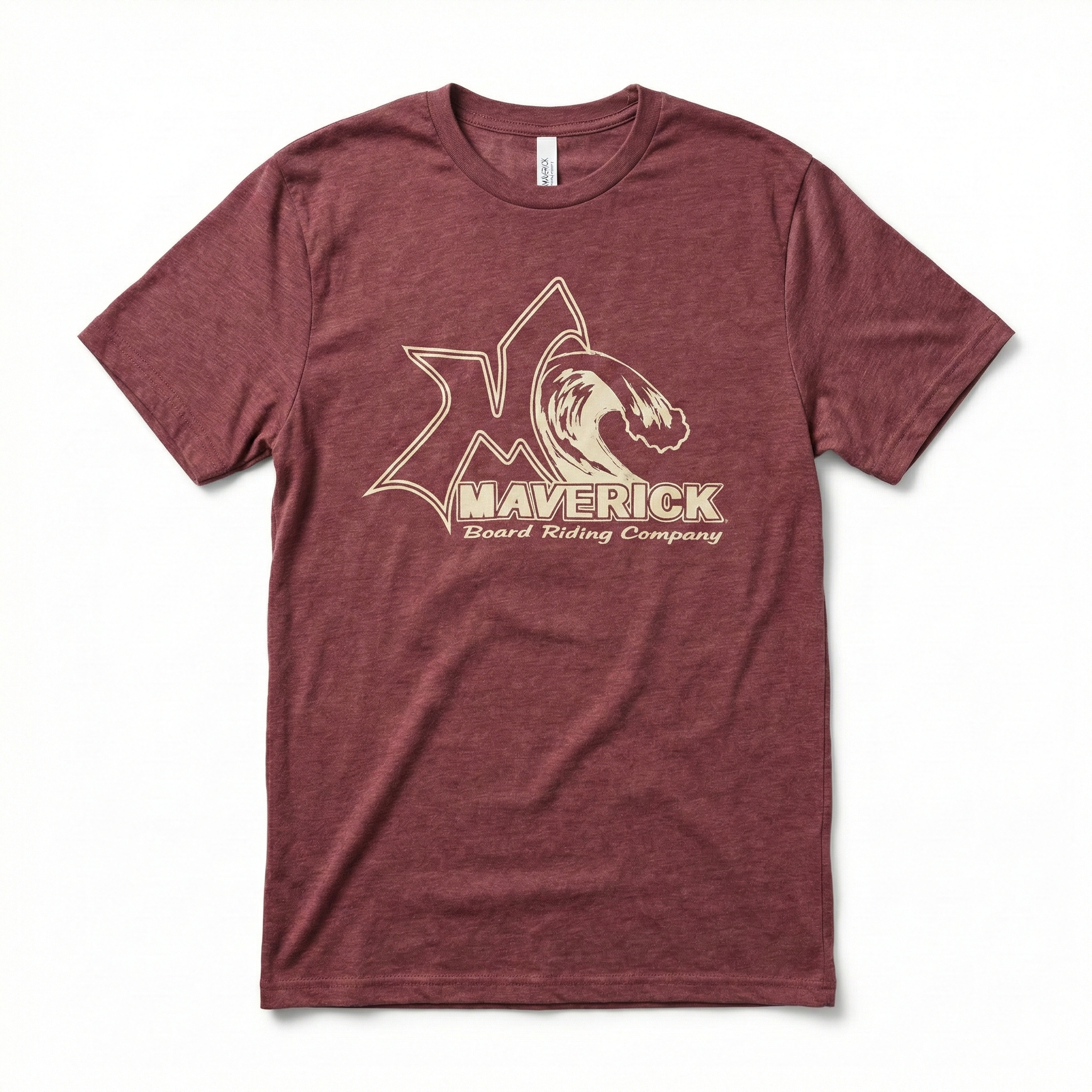 Maverick Big Wave Front Logo Tee